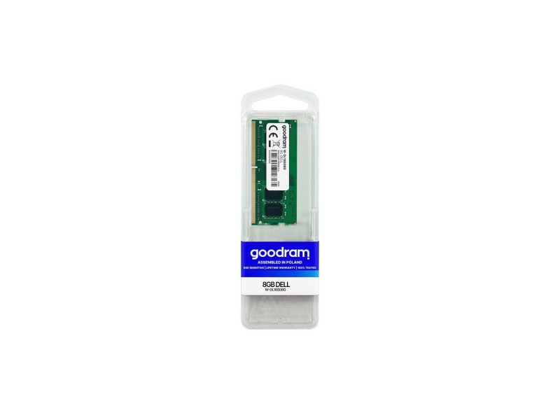 Goodram W-DL16S08G memory module 8 GB 1 x 8 GB DDR3 1600 MHz W-DL16S08G – GOODRAM Оперативна памет