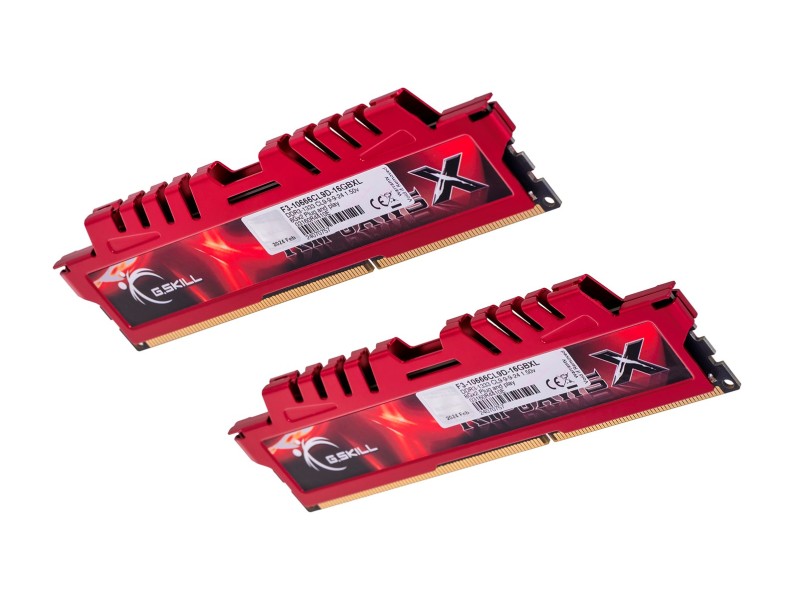 G.Skill 16GB DDR3-1333 CL9 RipjawsX memory module 2 x 8 GB 1333 MHz F3-10666CL9D-16GBXL – G.SKILL Оперативна памет