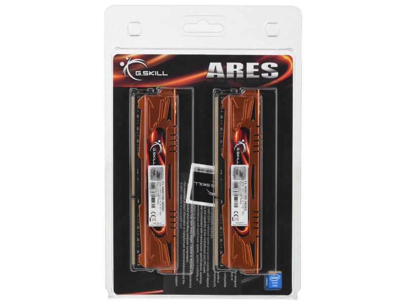 G.Skill 16GB PC3-12800 Kit memory module 2 x 8 GB DDR3 1600 MHz F3-1600C10D-16GAO – G.SKILL Оперативна памет
