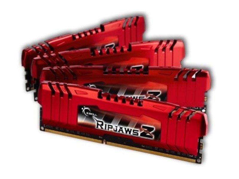 G.Skill 32GB DDR3-1600 CL10 RipjawsZ memory module 4 x 8 GB 1600 MHz F3-12800CL10Q-32GBZL – G.SKILL Оперативна памет
