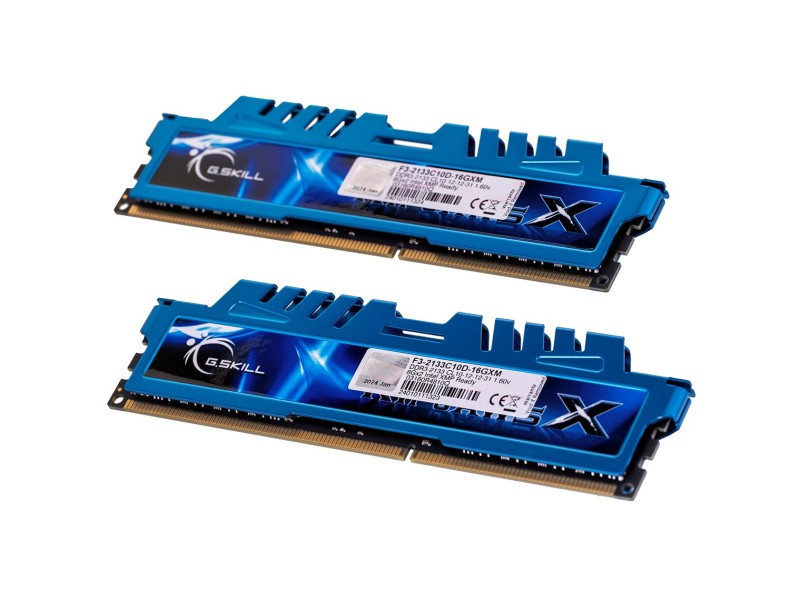 G.Skill RipjawsX 16GB (8GBx2) DDR3-2133 MHz memory module 2 x 8 GB F3-2133C10D-16GXM – G.SKILL Оперативна памет