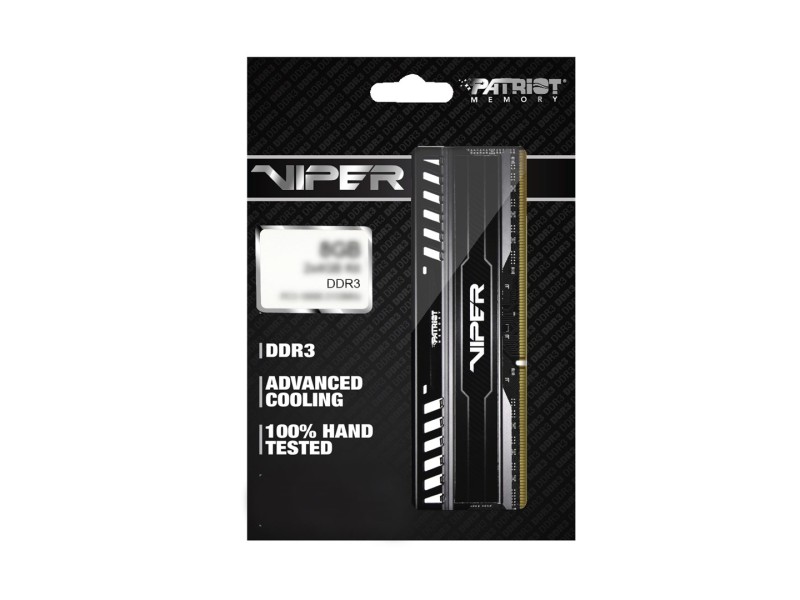 Patriot Memory 8GB C3-12800 memory module 2 x 4 GB DDR3 1600 MHz PV38G160C9K – Patriot Оперативна памет