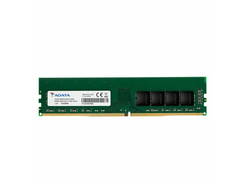 ADATA AD4U320016G22-SGN memory module 16 GB 1 x 16 GB DDR4 3200 MHz AD4U320016G22-SGN – ADATA Оперативна памет
