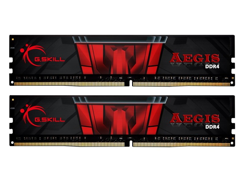 G.Skill Aegis memory module 16 GB 2 x 8 GB DDR4 2400 MHz F4-2400C17D-16GIS – G.SKILL Оперативна памет