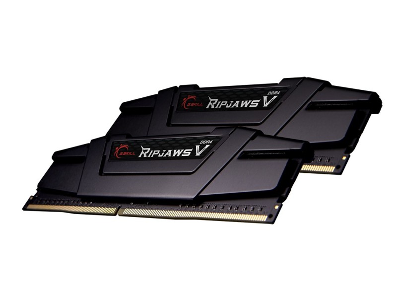 G.Skill Ripjaws V F4-3200C14D-64GVK memory module 64 GB 2 x 32 GB DDR4 3200 MHz F4-3200C14D-64GVK – G.SKILL Оперативна памет