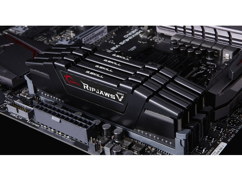 G.Skill Ripjaws V F4-3600C16Q-64GVKC memory module 64 GB 4 x 16 GB DDR4 3600 MHz F4-3600C16Q-64GVKC – G.SKILL Оперативна памет