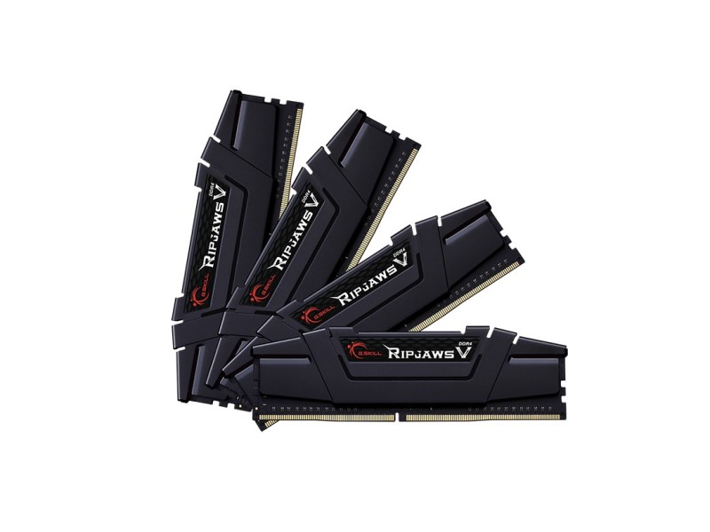 G.Skill Ripjaws V F4-3600C18Q-32GVK memory module 32 GB 4 x 8 GB DDR4 3600 MHz F4-3600C18Q-32GVK – G.SKILL Оперативна памет