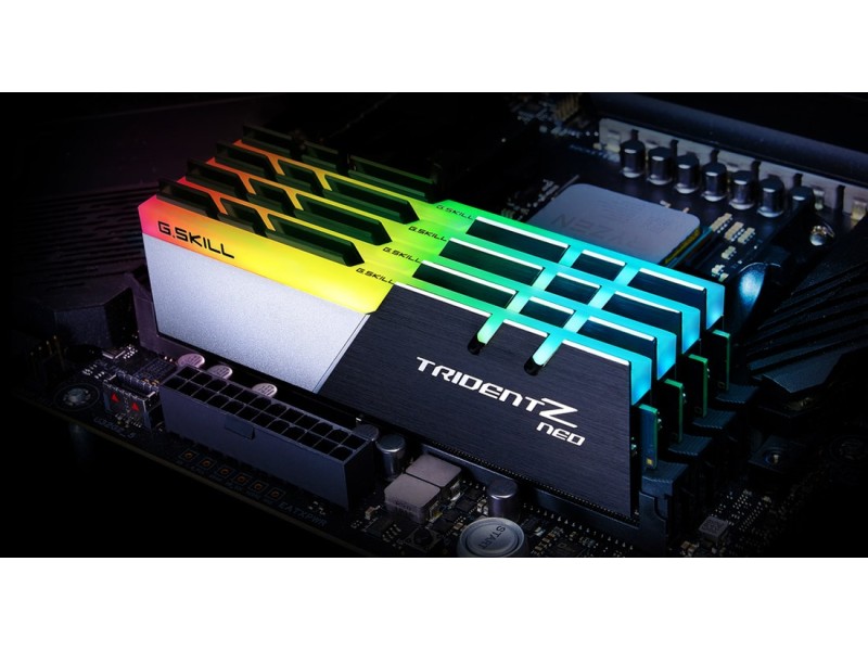 G.Skill Trident Z Neo F4-3600C18D-64GTZN memory module 64 GB 2 x 32 GB DDR4 3600 MHz F4-3600C18D-64GTZN – G.SKILL Оперативна памет