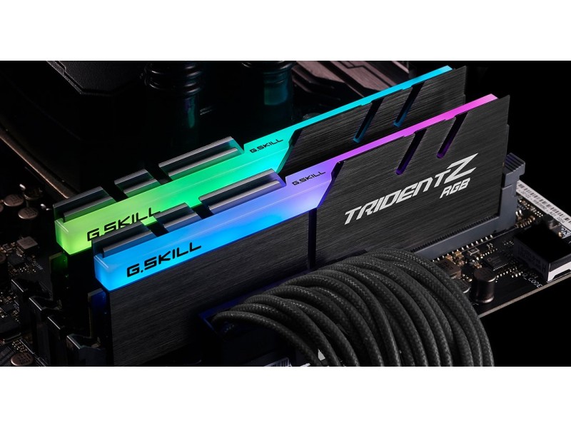 G.Skill Trident Z RGB F4-3200C14D-64GTZR memory module 64 GB 2 x 32 GB DDR4 3200 MHz G.Skill Trident Z RGB F4-3200C14D-64GTZR memory module 64 GB 2 x 32 GB DDR4 3200 MHz F4-3200C14D-64GTZR – G.SKILL Оперативна памет
