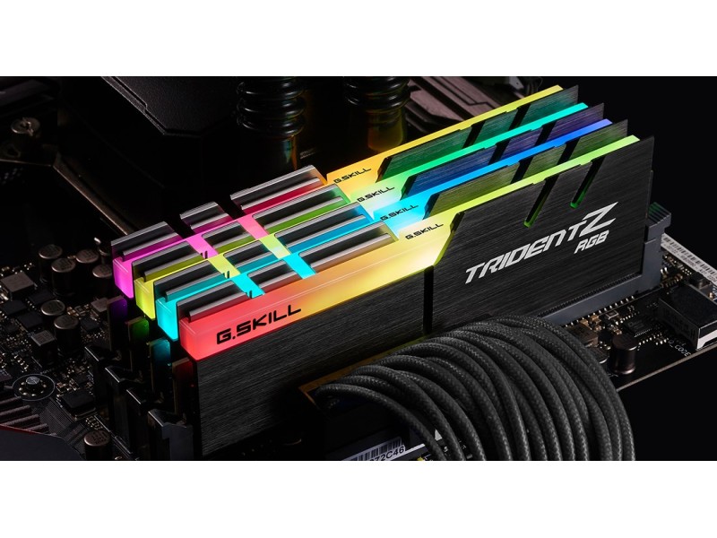 G.Skill Trident Z RGB F4-3600C16Q-64GTZRC memory module 64 GB 4 x 16 GB DDR4 3600 MHz F4-3600C16Q-64GTZRC – G.SKILL Оперативна памет