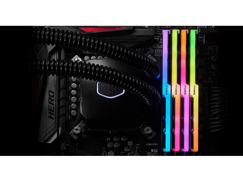 G.Skill Trident Z RGB F4-3600C16Q-64GTZRC memory module 64 GB 4 x 16 GB DDR4 3600 MHz F4-3600C16Q-64GTZRC – G.SKILL Оперативна памет