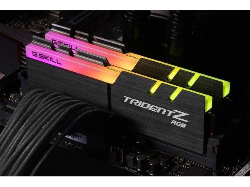 G.Skill Trident Z RGB (For AMD) F4-3600C18D-16GTZRX memory module 16 GB 2 x 8 GB DDR4 3600 MHz F4-3600C18D-16GTZRX – G.SKILL Оперативна памет