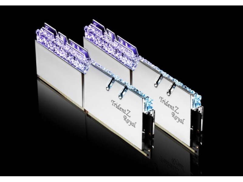 G.Skill Trident Z Royal F4-3200C16D-32GTRS memory module 32 GB 2 x 16 GB DDR4 3200 MHz F4-3200C16D-32GTRS – G.SKILL Оперативна памет