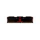 GOODRAM DDR4 32GB 3200 CL16 DUAL IRDM X BLACK IR-X3200D464L16A/32GDC – GOODRAM Оперативна памет