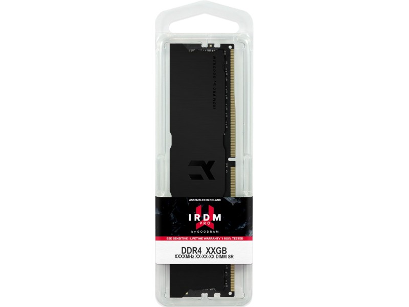 Goodram IRDM PRO memory module 16 GB 1 x 16 GB DDR4 3600 MHz IRP-K3600D4V64L18/16G – GOODRAM Оперативна памет