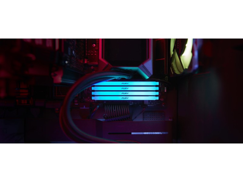 Kingston Technology FURY 32GB 3600MT/s DDR4 CL18 DIMM (Kit of 2) Beast RGB KF436C18BB2AK2/32 – Kingston Оперативна памет