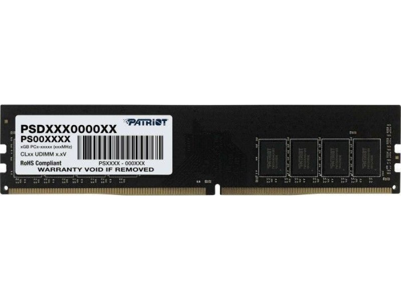 Patriot Memory Signature PSD416G32002 memory module 16 GB 1 x 16 GB DDR4 3200 MHz PSD416G32002 – Patriot Оперативна памет