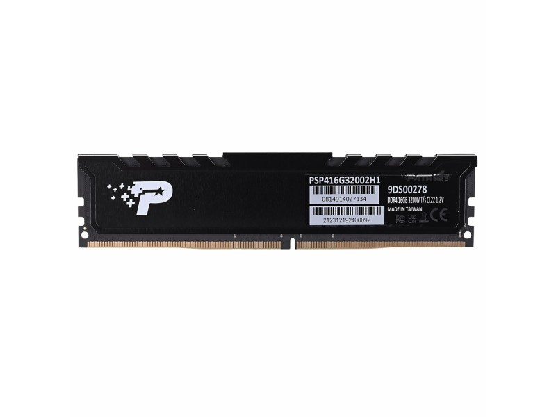 Patriot Memory Signature Premium PSP416G32002H1 memory module 16 GB 1 x 16 GB DDR4 3200 MHz PSP416G32002H1 – Patriot Оперативна памет