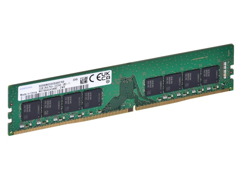 Samsung UDIMM 32GB DDR4 3200MH M378A4G43AB2-CWE M378A4G43AB2-CWE – Samsung SemiConductor Оперативна памет