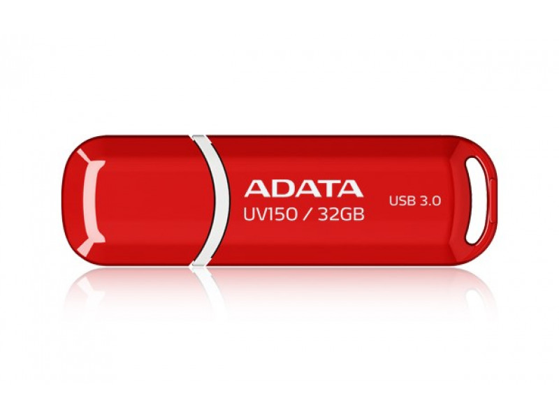 ADATA 32GB DashDrive UV150 USB flash drive USB Type-A 3.2 Gen 1 (3.1 Gen 1) Red ADATA 32GB DashDrive UV150 USB flash drive USB Type-A 3.2 Gen 1 (3.1 Gen 1) Red