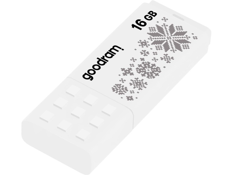 GOODRAM FLASHDRIVE 16GB UME2-WINTER WHITE USB 2.0 UME2-0160W0R11-WI – GOODRAM USB памети