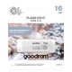 GOODRAM FLASHDRIVE 16GB UME2-WINTER WHITE USB 2.0 UME2-0160W0R11-WI – GOODRAM USB памети