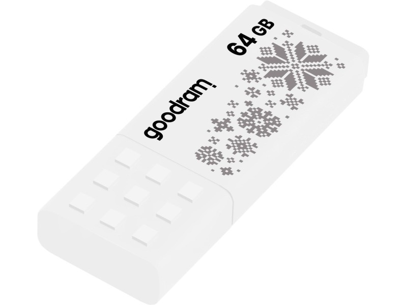 GOODRAM FLASHDRIVE 64GB UME2-WINTER WHITE USB 2.0 UME2-0640W0R11-WI – GOODRAM USB памети