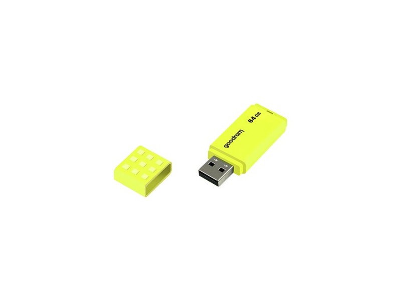 Goodram UME2-0640Y0R1 USB flash drive 64 GB USB Type-A 2.0 Yellow UME2-0640Y0R11 – GOODRAM USB памети