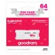 Goodram UME3 Valentine USB flash drive 64 GB USB Type-A 3.2 Gen 1 (UME3-0640W0R11-V) White UME3-0640W0R11-V – GOODRAM USB памети