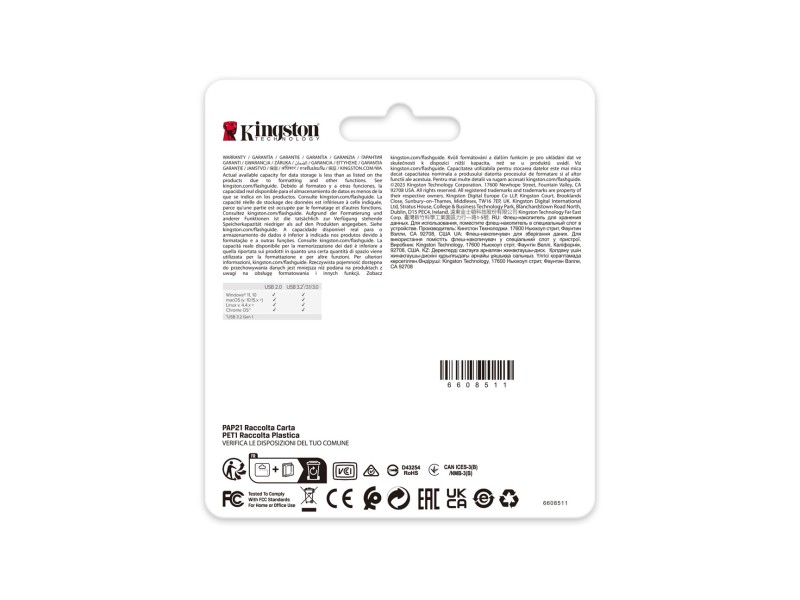 Kingston Technology DataTraveler 256GB 220MB/s Metal USB 3.2 Gen 1 SE9 G3 DTSE9G3/256GB – Kingston USB памети