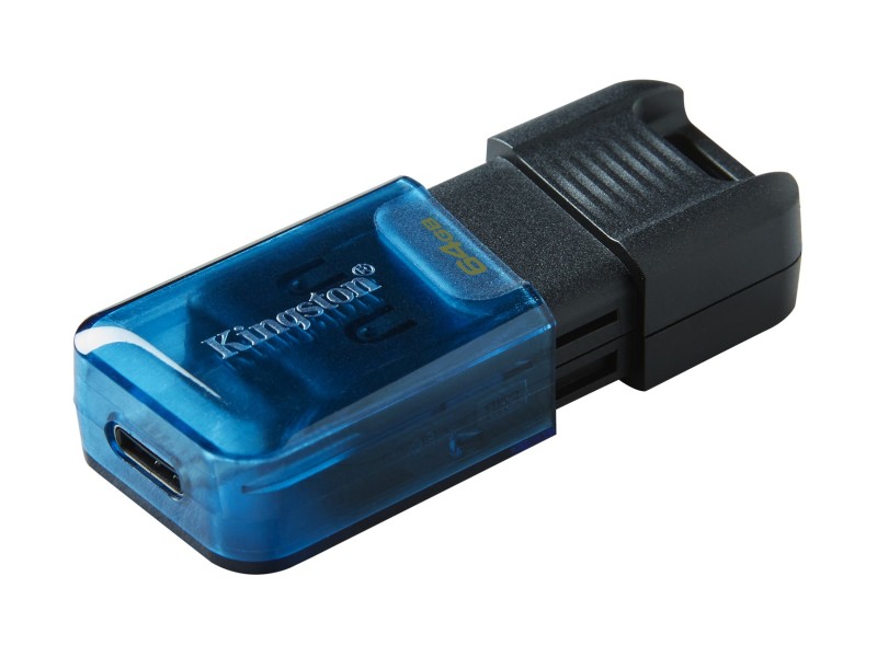 Kingston Technology DataTraveler 64GB 80 M 200MB/s USB-C 3.2 Gen 1 DT80M/64GB – Kingston USB памети
