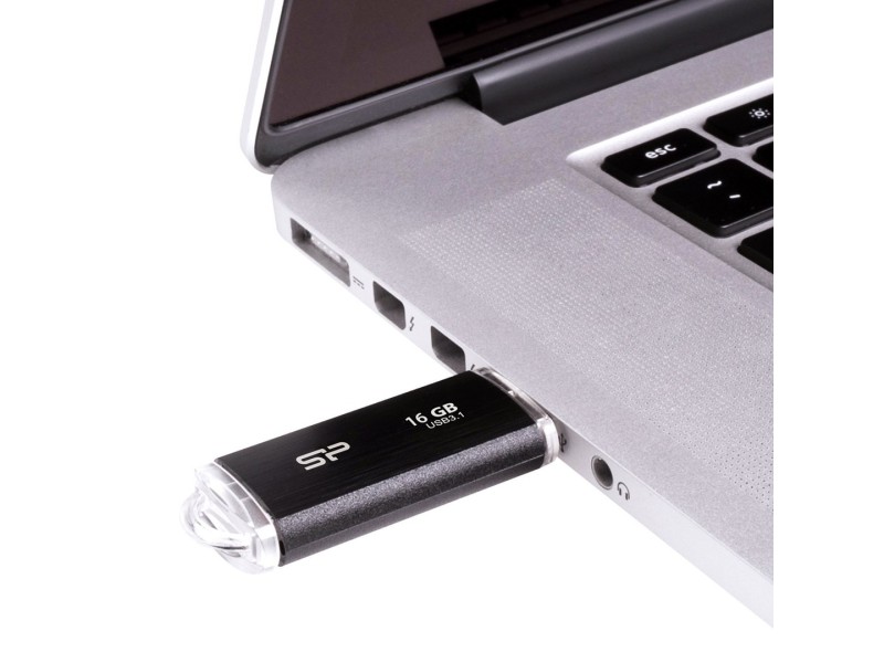 SILICON POWER Blaze B02 Pendrive USB flash drive 16 GB USB Type-A 3.2 Gen 1 (SP016GBUF3B02V1K) Black SP016GBUF3B02V1K – SILICON POWER USB памети