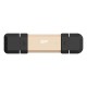 Silicon Power DS72 USB flash drive 1 TB USB Type-A / USB Type-C 3.2 Gen 2 (3.1 Gen 2) Gold SP001TBUC3S72VPG – SILICON POWER USB памети