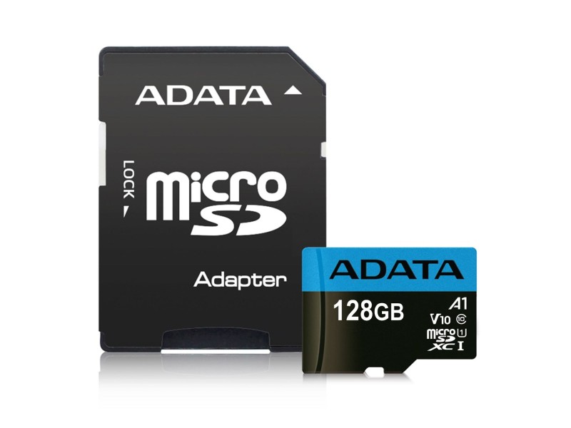 ADATA Premier 128 GB MicroSDXC UHS-I Class 10 AUSDX128GUICL10A1-RA1 – ADATA Карти памет