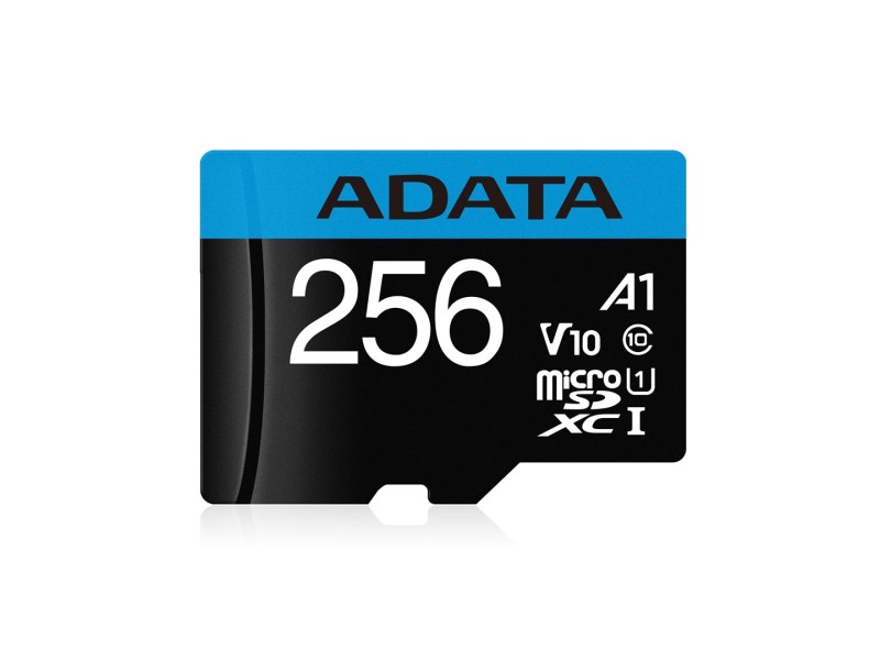 ADATA Premier 256 GB MicroSDXC UHS-I Class 10 AUSDX256GUICL10A1-RA1 – ADATA Карти памет