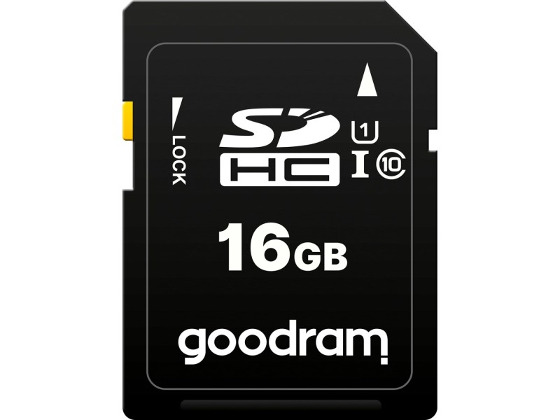GOODRAM SDHC 16GB CL10 UHS-I S1A0-0160R12 – GOODRAM Карти памет