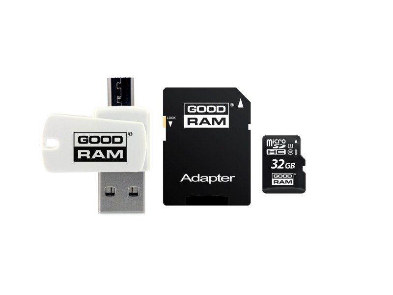 Goodram M1A4-0320R12 memory card 32 GB MicroSDHC Class 10 UHS-I M1A4-0320R12 – GOODRAM Карти памет