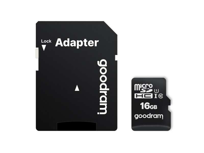 Goodram M1AA-0160R12 memory card 16 GB MicroSDHC Class 10 UHS-I M1AA-0160R12 – GOODRAM Карти памет