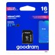 Goodram M1AA-0160R12 memory card 16 GB MicroSDHC Class 10 UHS-I M1AA-0160R12 – GOODRAM Карти памет