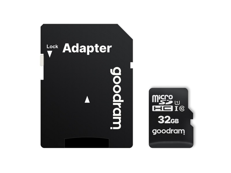 Goodram M1AA-0320R12 memory card 32 GB MicroSDHC Class 10 UHS-I M1AA-0320R12 – GOODRAM Карти памет