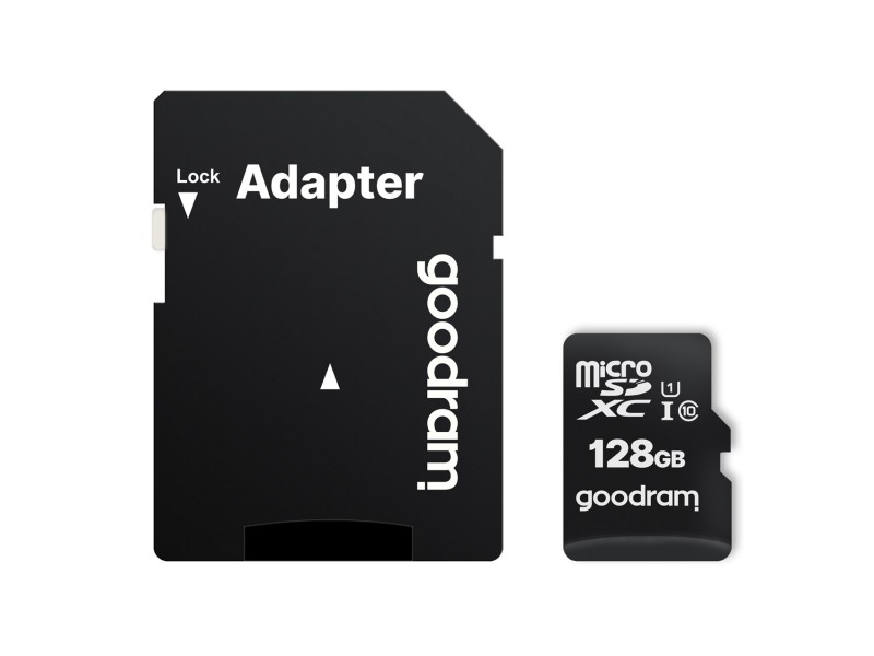 Goodram M1AA-1280R12 memory card 128 GB MicroSDXC Class 10 UHS-I M1AA-1280R12 – GOODRAM Карти памет