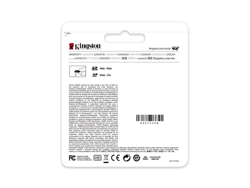 Kingston Technology 128GB SDXC Canvas Go Plus 170R C10 UHS-I U3 V30 SDG3/128GB – Kingston Карти памет