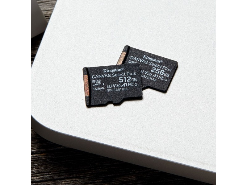 Kingston Technology 256GB micSDXC Canvas Select Plus 100R A1 C10 Single Pack w/o ADP SDCS2/256GBSP – Kingston Карти памет