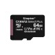 Kingston Technology 64GB micSDXC Canvas Select Plus 100R A1 C10 Single Pack w/o ADP SDCS2/64GBSP – Kingston Карти памет