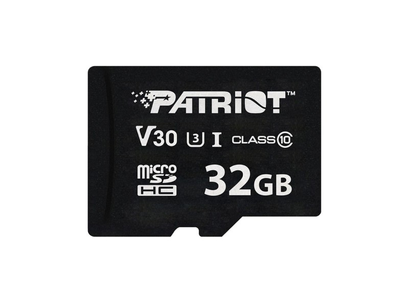 Memory card PATRIOT VX Series 32GB MicroSDXC V30 Class 10 UHS-I U3 4K UHD (PSF32GVX31MCH) PSF32GVX31MCH – Patriot Карти памет