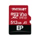 Patriot Memory PEF512GEP31MCX memory card 512 GB MicroSDXC Class 10 PEF512GEP31MCX – Patriot Карти памет
