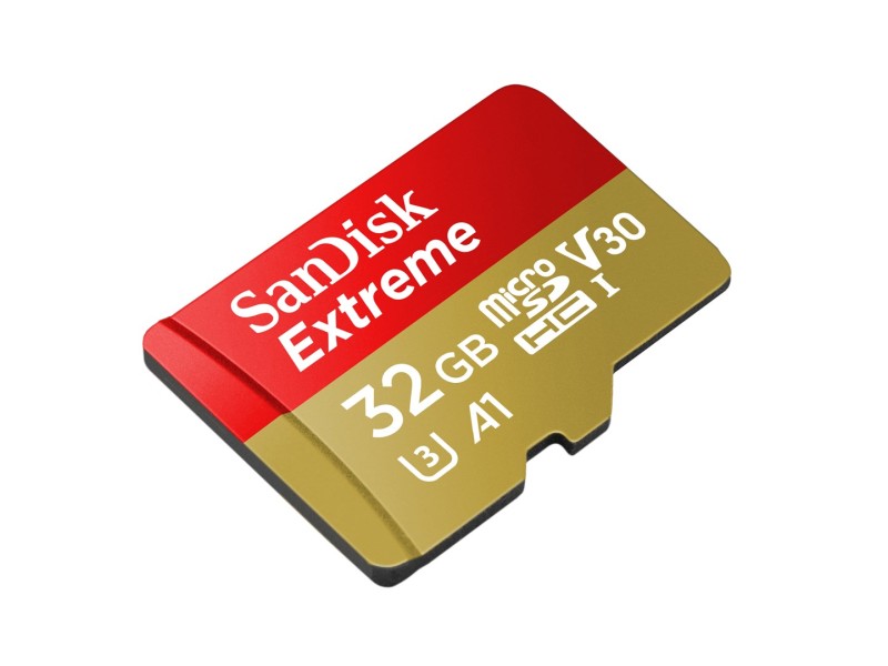 SanDisk Extreme 32 GB MicroSDHC UHS-I Class 10 SDSQXAF-032G-GN6AA – SANDISK Карти памет