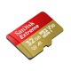 SanDisk Extreme 32 GB MicroSDHC UHS-I Class 10 SDSQXAF-032G-GN6AA – SANDISK Карти памет