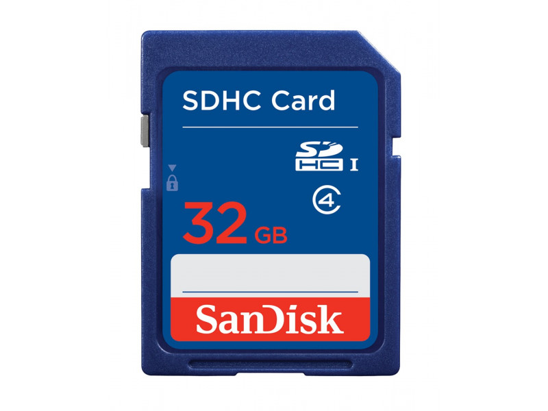 SanDisk SDSDB-032G-B35 memory card 32 GB SDHC SanDisk SDSDB-032G-B35 memory card 32 GB SDHC