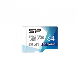 Silicon Power Superior Pro 64 GB MicroSDXC UHS-III Class 10